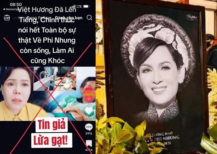 Phi Nhung bị đồn vẫn còn sống, Việt Hương bức xúc lên tiếng - 1