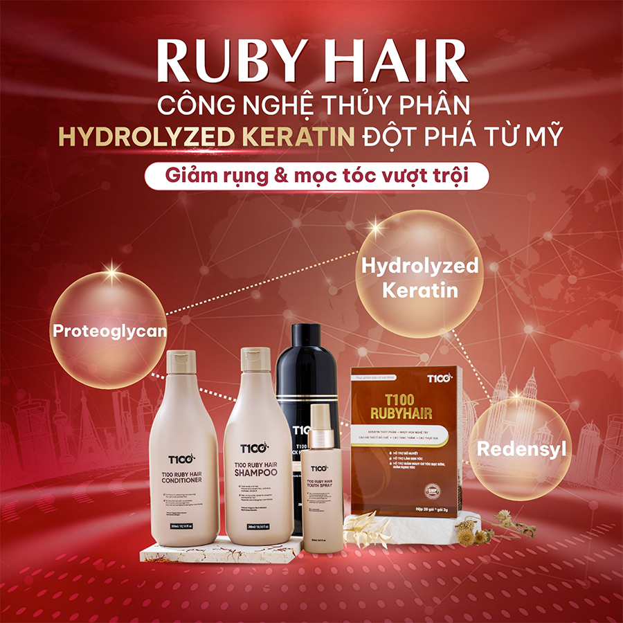 Bộ sản phẩm Ruby Hair gây tiếng vang với ứng dụng công nghệ giúp cải thiện tình trạng rụng tóc - 2