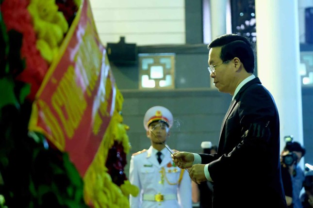 Lãnh đạo Đảng, Nhà nước viếng nguyên Phó Thủ tướng Chính phủ Vũ Khoan - 9