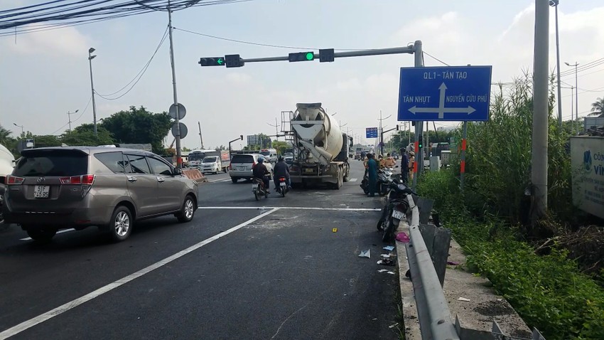 Đến gần trưa cùng ngày, hiện trường đã được lực lượng chức năng giải quyết xong. Ảnh: HT