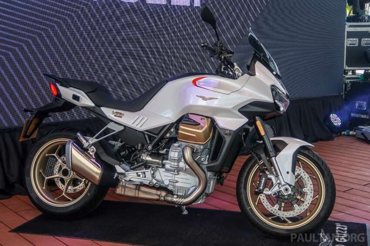 2023 Moto Guzzi V100 Mandello trình làng với tính năng "độc nhất vô nhị" trên thế giới - 1