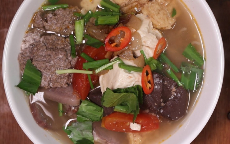 Bún riêu lưỡi (Ảnh: Sưu tầm)