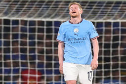 Man City lo sốt vó: De Bruyne lỡ đại chiến Arsenal và trận mở màn Ngoại hạng Anh