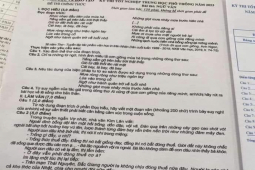 Nghi vấn lọt đề thi Ngữ văn tốt nghiệp THPT, Bộ GD-ĐT chuyển Bộ Công an điều tra