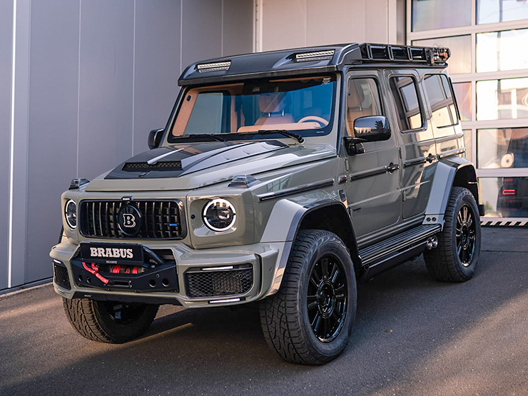 Hãng độ Brabus ra mắt phiên bản Brabus Stealth Green cho dòng xe G63 4x4 - 6