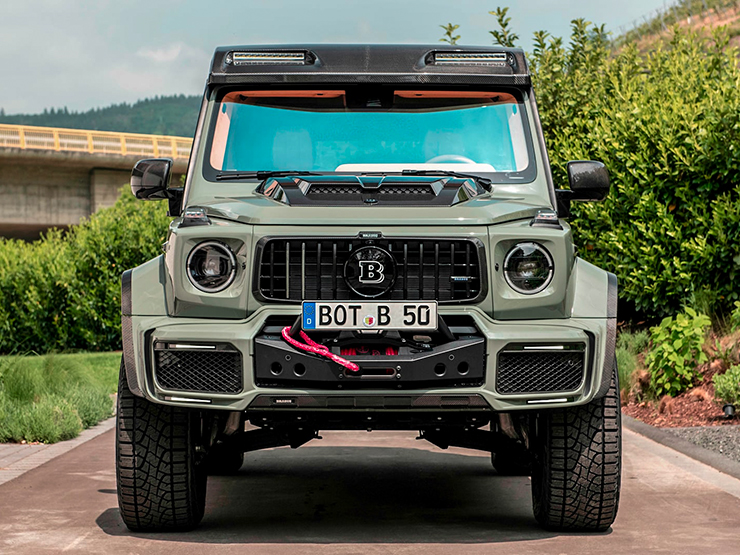 Hãng độ Brabus ra mắt phiên bản Brabus Stealth Green cho dòng xe G63 4x4 - 1