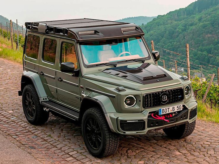 Hãng độ Brabus ra mắt phiên bản Brabus Stealth Green cho dòng xe G63 4x4 - 2