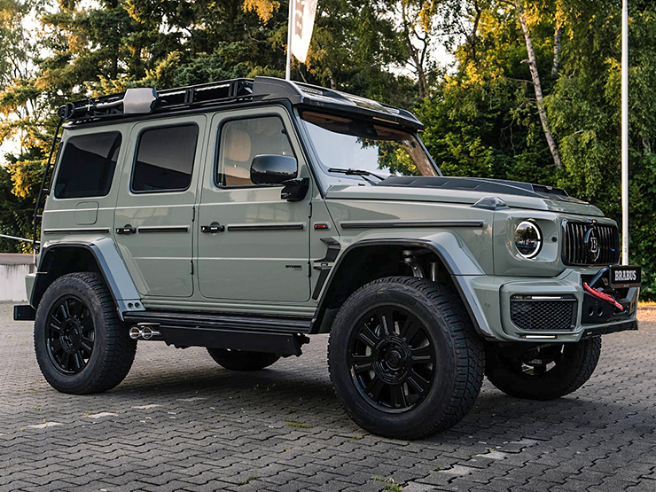 Hãng độ Brabus ra mắt phiên bản Brabus Stealth Green cho dòng xe G63 4x4 - 5