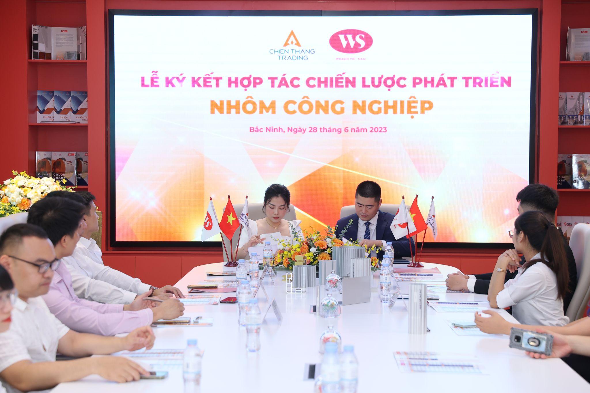 Công ty TNHH Whashi Việt Nam chính thức sáp nhập trực thuộc Tập Đoàn Chiến Thắng - 1
