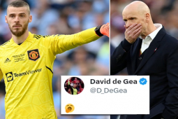 De Gea công khai tỏ thái độ vì bị MU chơi khó, hết cửa ở lại Old Trafford?