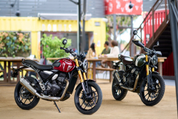 Phát mê bộ đôi 2024 Triumph Speed 400 và Scrambler 400 X