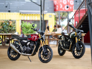 Xe máy - Xe đạp - Phát mê bộ đôi 2024 Triumph Speed 400 và Scrambler 400 X