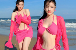 DJ ngoan hiền nhất showbiz khiến fan “ngỡ ngàng” khi diện bikini