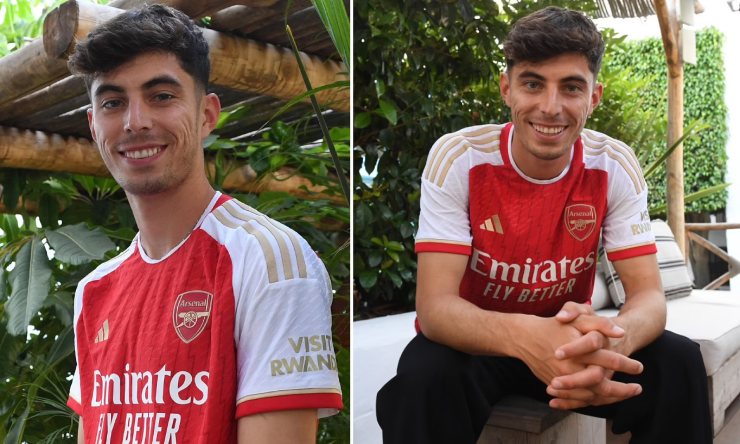 Arsenal đã ra mắt tân binh Kai Havertz