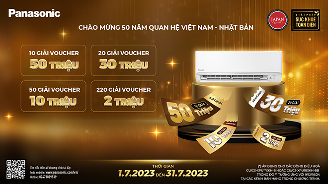 Mua điều hòa Panasonic chuẩn hãng Nhật, nhận 300 voucher ưu đãi lớn - 2