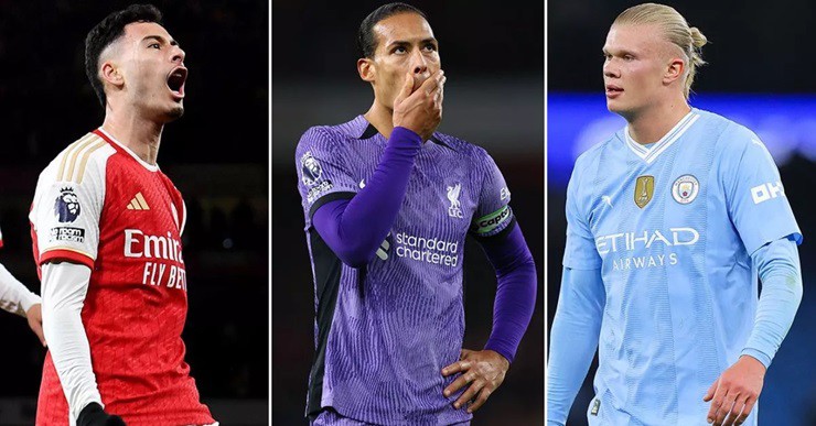 Arsenal, Liverpool và Man City đang tạo nên cuộc đua vô địch gay cấn