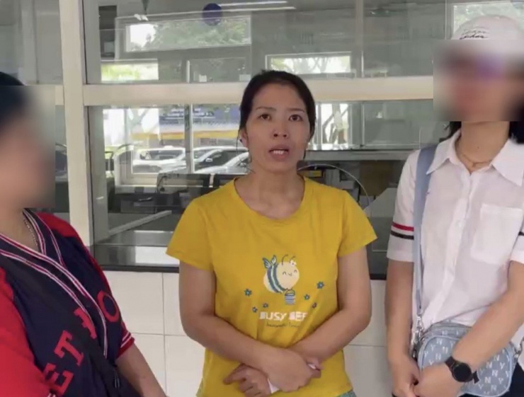 Chị Nguyễn Thị Lan xin ngừng nhận tiền hỗ trợ từ các mạnh thường quân. Ảnh chụp màn hình