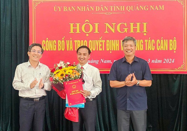 Ông Nguyễn Hồng Lai được điều động giữ chức vụ Phó Giám đốc Sở TT-TT tỉnh Quảng Nam