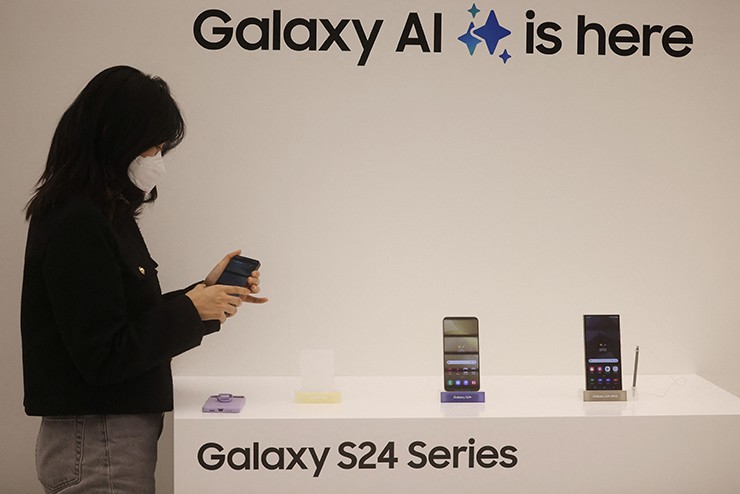 Galaxy AI chính là điểm nhấn trên dòng Galaxy S24.