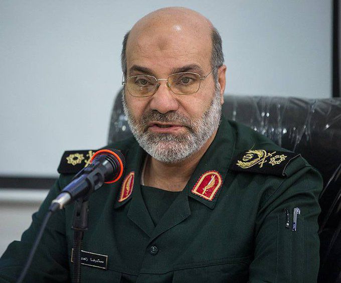 Chuẩn tướng Mohammad Reza Zahedi được cho là người phụ trách hoạt động của lực lượng đặc nhiệm Quds ở Syria và Lebanon.