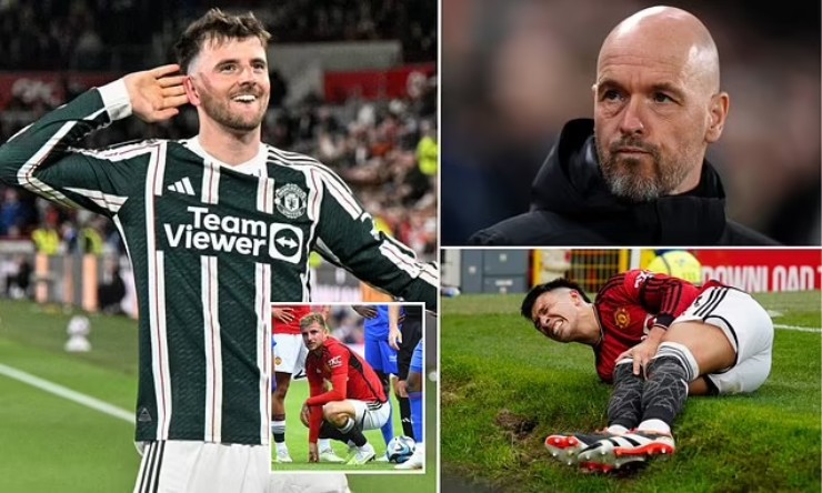 Ten Hag thận trọng với thể trạng của Mason Mount và các cầu thủ MU