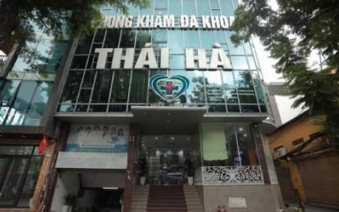 Phòng khám đa khoa Thái Hà uy tín chất lượng tốt Hà Nội