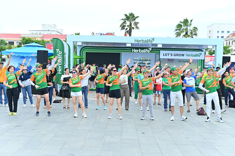 Herbalife đồng hành cùng Tiền Phong Marathon 4 năm liên tiếp. Nguồn: Herbalife Việt Nam