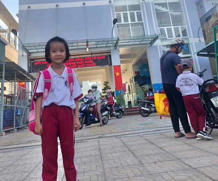 Bé Nguyễn Kiều Thảo My (7 tuổi).