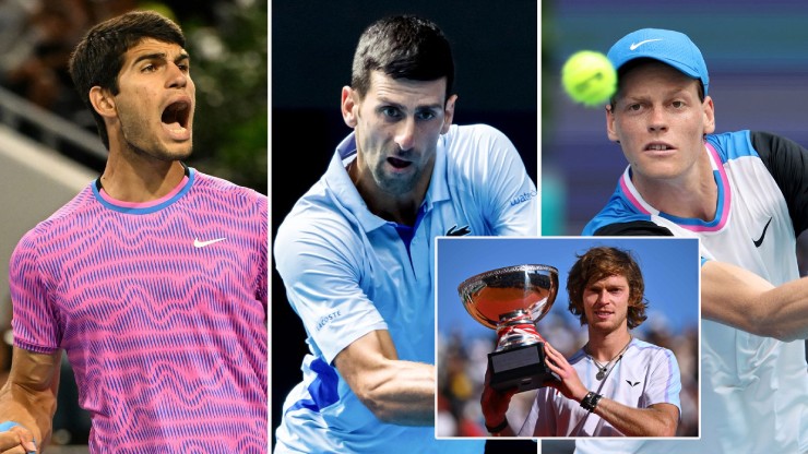 Djokovic sẽ phải vượt qua Rublev, Alcaraz, Sinner nếu muốn chinh phục ngôi vương Monte Carlo 2024