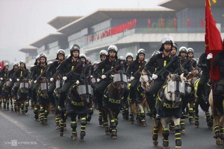 Đoàn cảnh sát cơ động kỵ binh thuộc Bộ Tư lệnh Cảnh sát cơ động là đơn vị vũ trang chiến đấu tập trung được thành lập năm 2020.