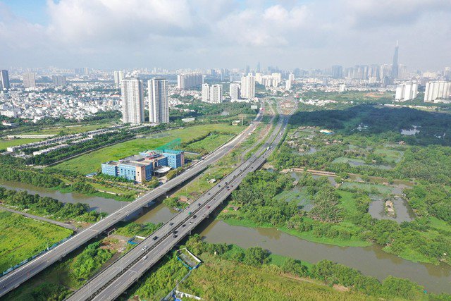 Khi hoàn thành công trình sẽ giảm áp lực giao thông cho tuyến cao tốc