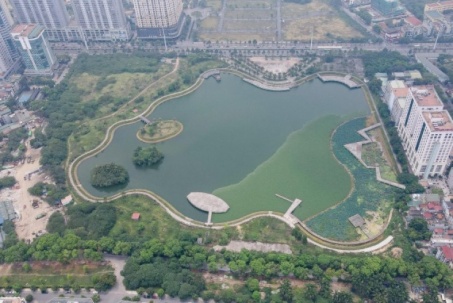 Hiện trạng các công viên chậm tiến độ ở Hà Nội