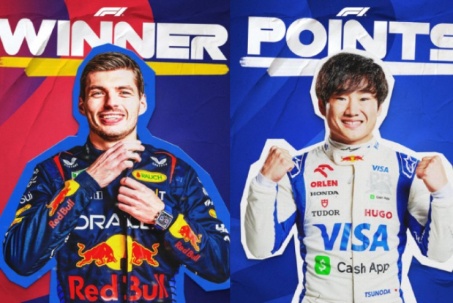 Đua xe F1, kết quả Japanese GP: Red Bull đòi lại thế thống trị, sao Nhật Bản lập kỳ tích