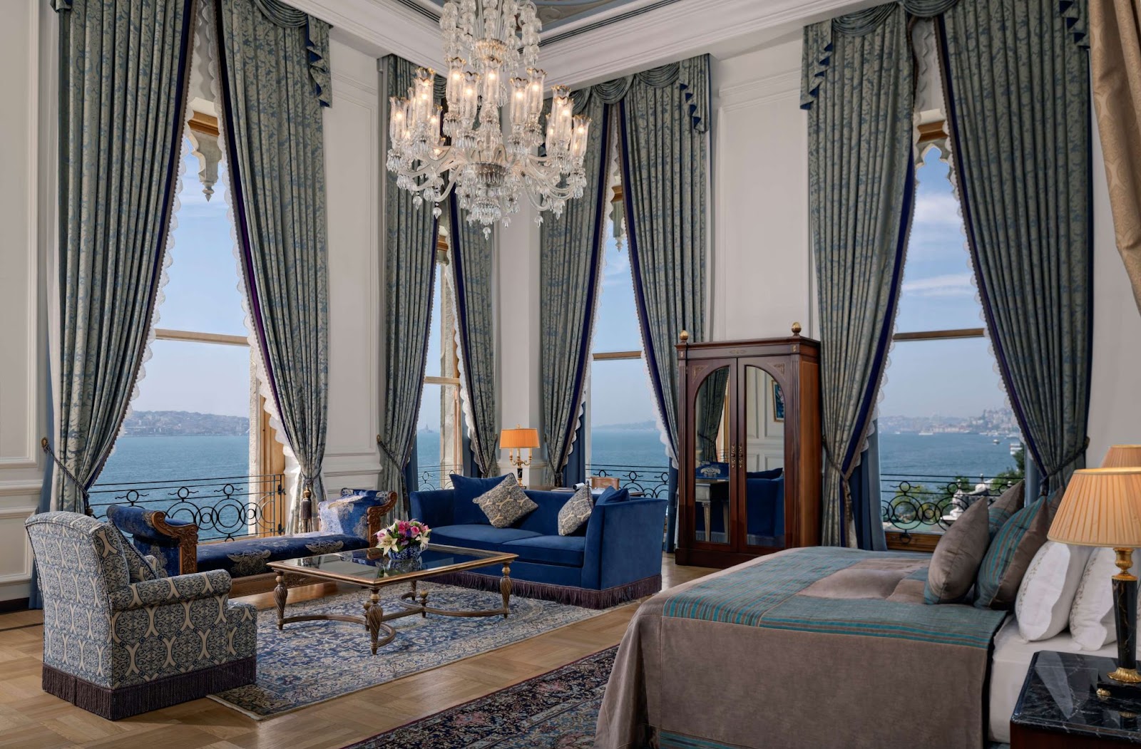 Một phòng tại khách sạn Ciragan Palace Kempinski, Istanbul. Ảnh: Kempinski