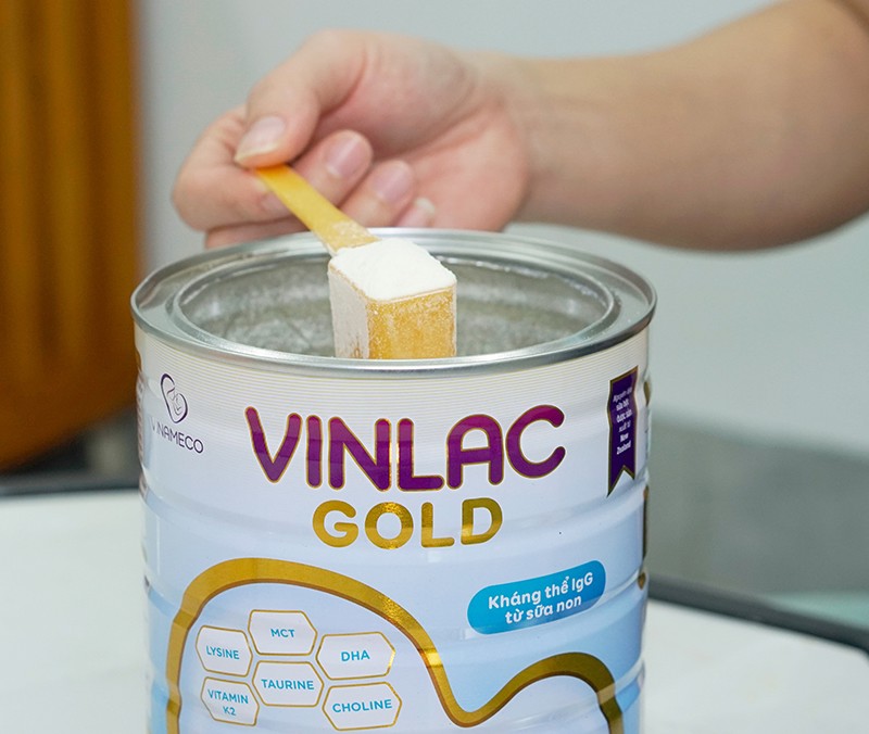 Vinlac Gold 2 - Giải pháp tăng cân khoa học chứa sữa non tăng đề kháng cho trẻ  - 2