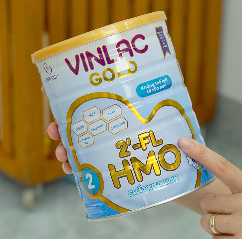 Vinlac Gold 2 - Giải pháp tăng cân khoa học chứa sữa non tăng đề kháng cho trẻ  - 1