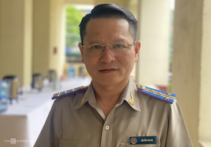 Ông Nguyễn Văn Hòa, Cục trưởng Thi hành án dân sự TP HCM. Ảnh: Viết Tuân