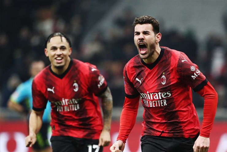 AC Milan từng thắng AS Roma với tỷ số 3-1 trên sân nhà ở Serie A mùa bóng hiện tại
