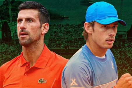 Trực tiếp tennis Djokovic - De Minaur: Điểm break ấn định trận đấu (Monte Carlo) (Kết thúc)