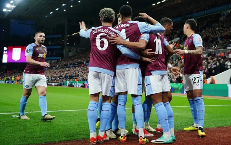 Aston Villa là đội bóng Anh duy nhất thắng ở cúp châu Âu tuần này