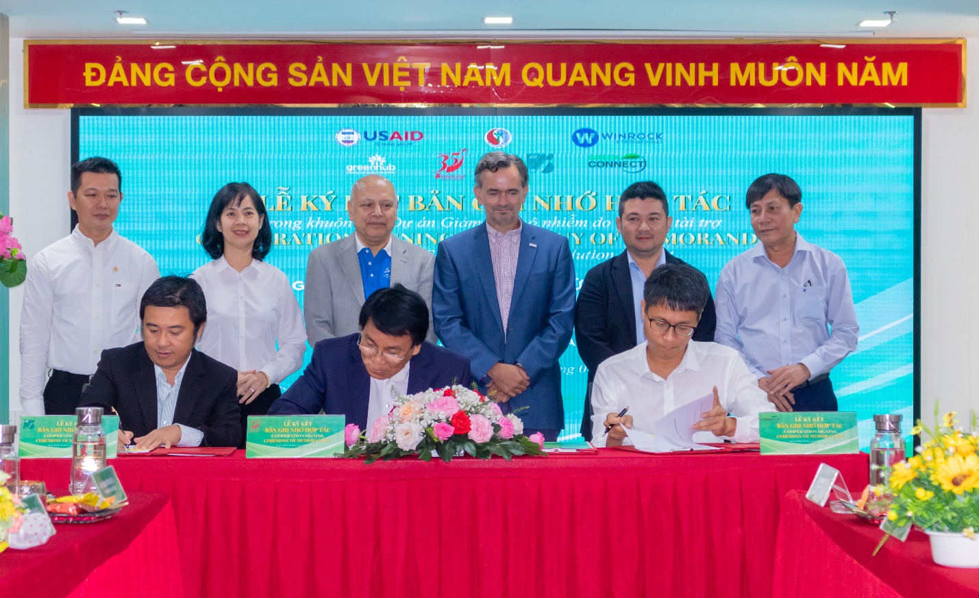 Phiên ký kết giữa ALTA Group, Saigon Co.op và Green Connect.