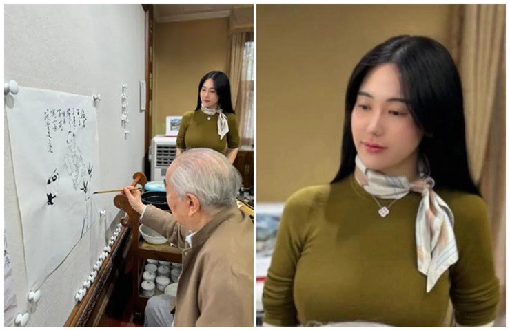 Ông Phạm Tăng (86 tuổi) là bậc thầy về thư pháp và hội họa của Trung Quốc đã tuyên bố lấy vợ lần 4. 