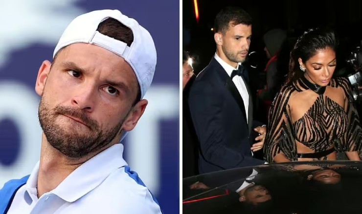 Dimitrov từng cặp kè với nữ ca sĩ Nicole Scherzinger từ 2016 cho tới 2019