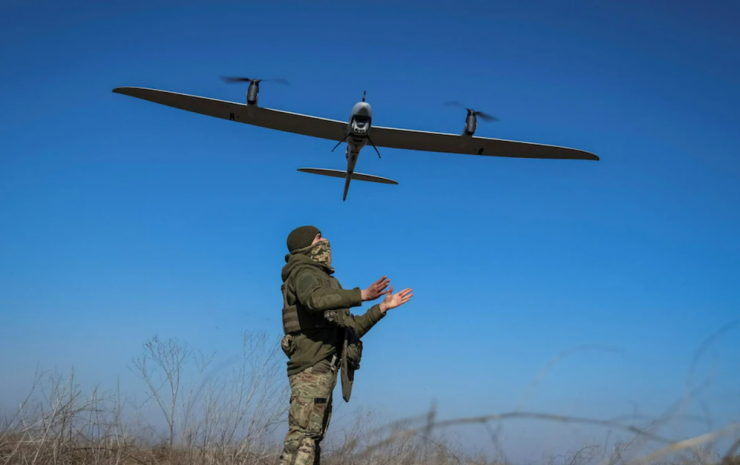 Ukraine phát triển UAV sử dụng trí tuệ nhân tạo (ảnh minh họa). Nguồn: REUTERS