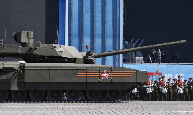 Xe tăng T-14 Armata của Nga. Ảnh: REUTERS