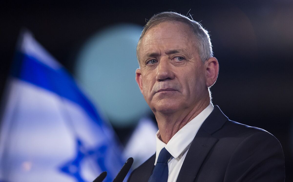 Bộ trưởng nội các chiến tranh Israel Benny Gantz. Ảnh: Getty