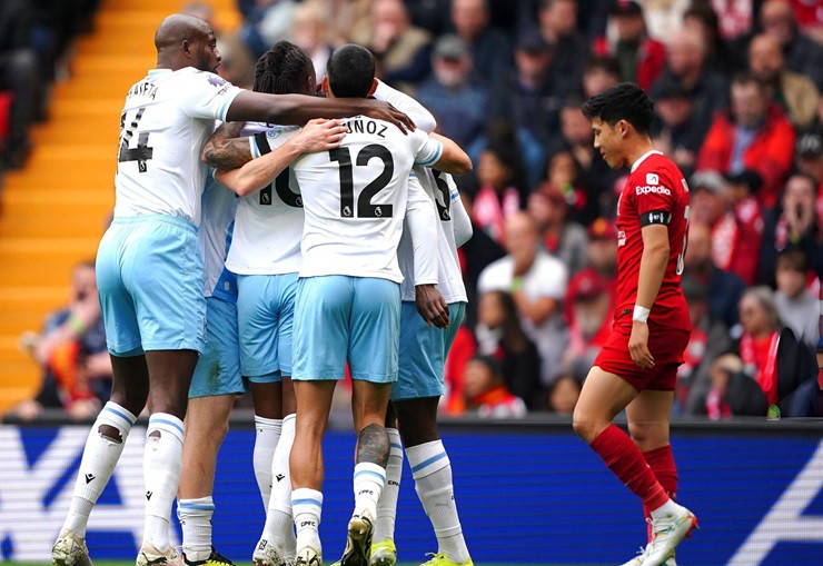 Crystal Palace đánh bại&nbsp;Liverpool ngay tại Anfield