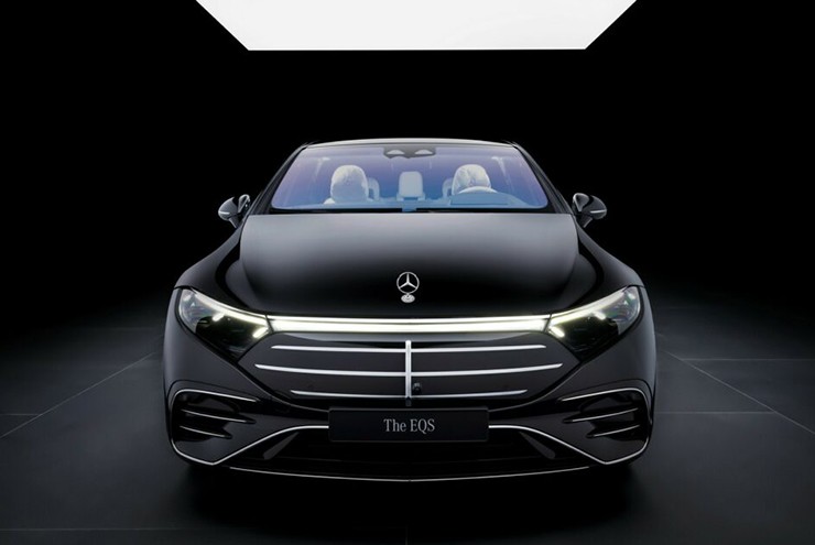 Xe điện Mercedes-Benz EQS phiên bản nâng cấp lộ diện - 3