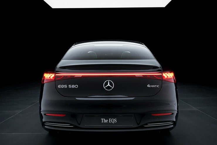 Xe điện Mercedes-Benz EQS phiên bản nâng cấp lộ diện - 4