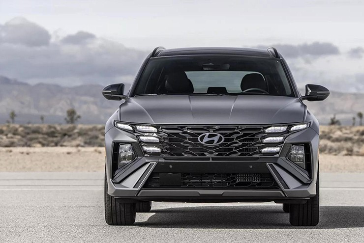 Hình ảnh xe Hyundai Tucson bản nâng cấp mới